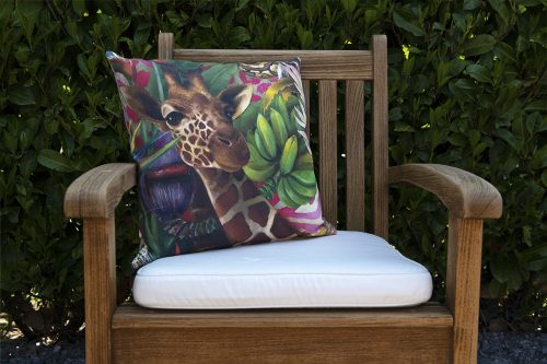 African Jungle: Giraffe Pillow Cover - Image 3
