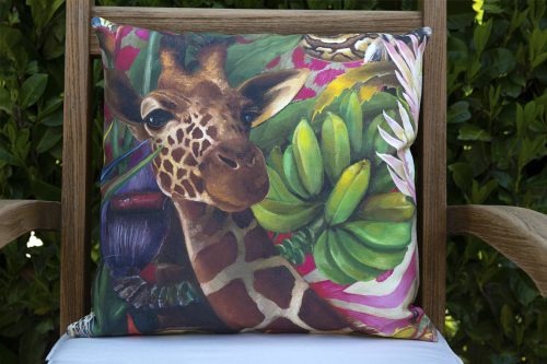 African Jungle: Giraffe Pillow Cover - Image 4