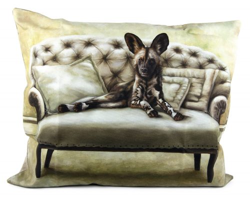 Pillowcase with African Wild Dog
