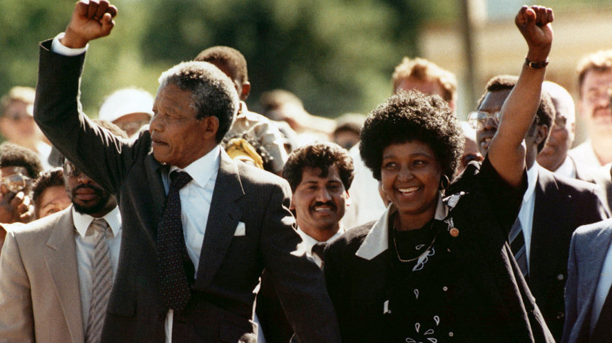 Gedreven door hoop niet angst Nelson Mandela vrijgelaten