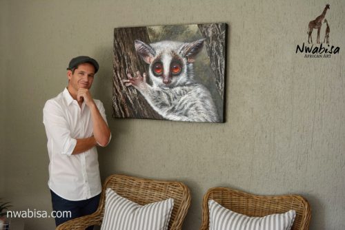 Bushbaby Bella by Danie Marais