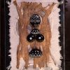 Pebble figure African girl decorative artwork
