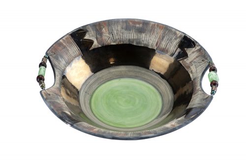 Letsopa Ceramics Fruitbowl Light green bottom