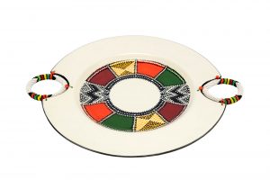 Letsopa Ceramics Ndebele dish