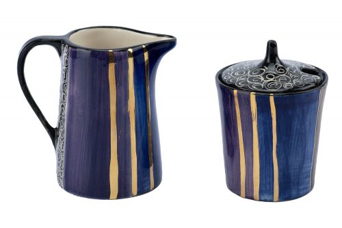 Milk Jar Purple Orange - Image 9